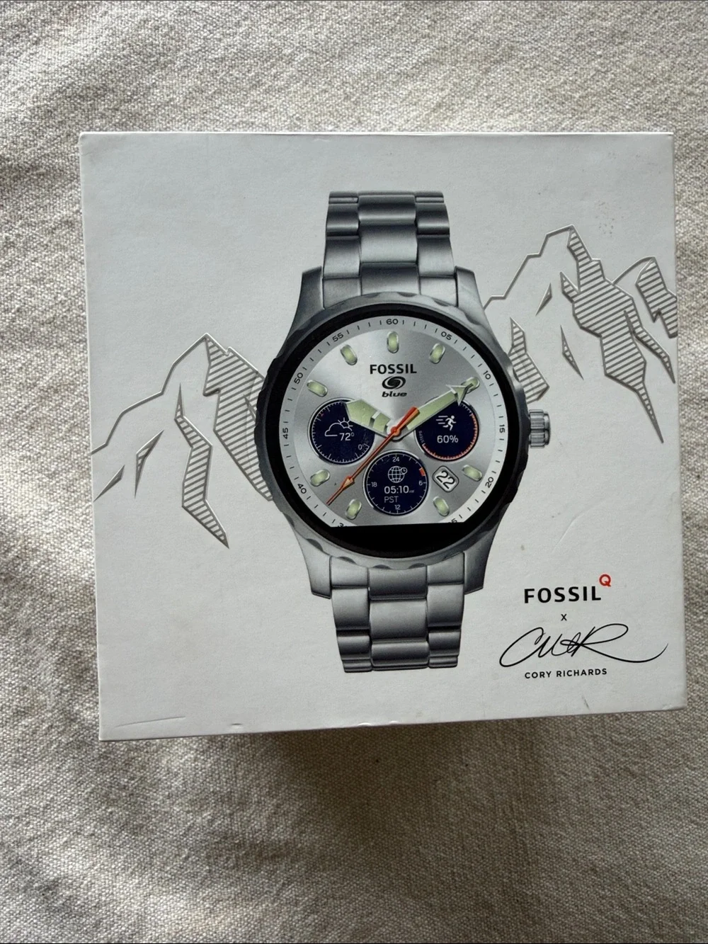 Fossil Q x Cory Richards smartwatch